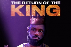 王者归来！媒体晒海报预热詹姆斯首秀：历史首位征战第23季的球员