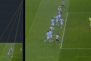 重大误判？机构对纽卡第二球重新划线，吉马良斯明显处于越位位置