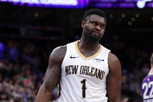 我也是状元！锡安转身强打JJJ 左手高打板上篮扳平比分！