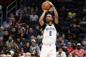 要逆转？扎威三分球再中 篮网1分半8-0打停76人