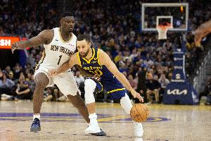 今夕是何年？鹈鹕首节18-17领先勇士 双方得分均未上20分合计35分