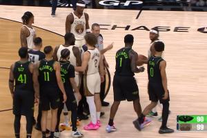 脾气挺大！7号秀费尔斯和巴特勒再吵架吃1T 累积2T被驱逐！