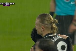 里程碑来了！哈兰德破门，解锁生涯英超百球！