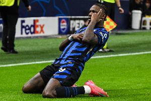 小图拉姆取得国米生涯第40球，成为队史进球最多法国球员