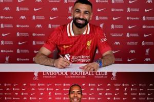 得服老33岁萨拉赫34岁范戴克顶薪续约，一人坐板凳一人失误多