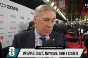 安切洛蒂：巴西队有能三场小组赛都赢下来，目标是打进决赛