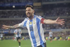 关键先生！梅西5届世界杯对阵欧洲球队出战16场，贡献6球6助攻