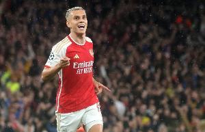 单场英超替补登场破门+被换下，特罗萨德是阿森纳队史第三位