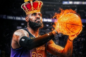 角度刁钻！美媒：詹姆斯已连续1460场得分5+ 也是历史最长