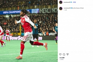 一条龙世界波+头槌破空门！马杜埃凯社媒晒庆祝照纪念大胜