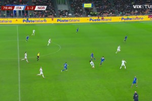 最后时刻锦上添花！拉尔森长途奔袭破门得手，挪威4-1意大利