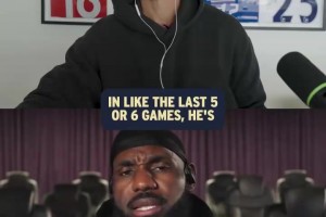 当众撒糖？名场面：浓眉明星赛不顾采访，大声表白詹姆斯！