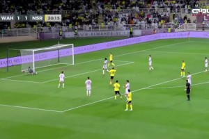 科曼内切破门，利雅得胜利2-1领先阿布扎比统一