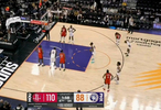 火箭客场胜太阳阿门28分,杜兰特缺阵布克18分
